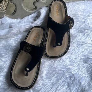 Alegria black Leather suede size 41